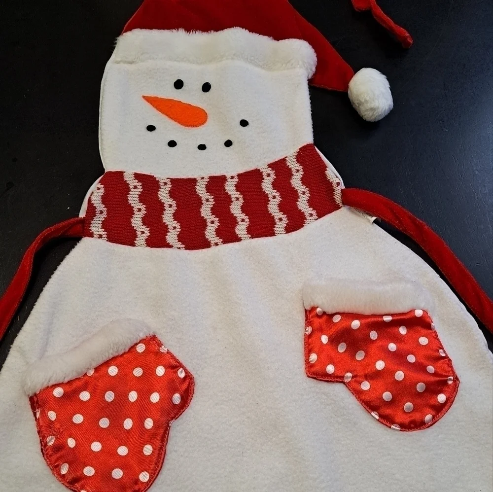 Child's Holiday Apron   Size 14
